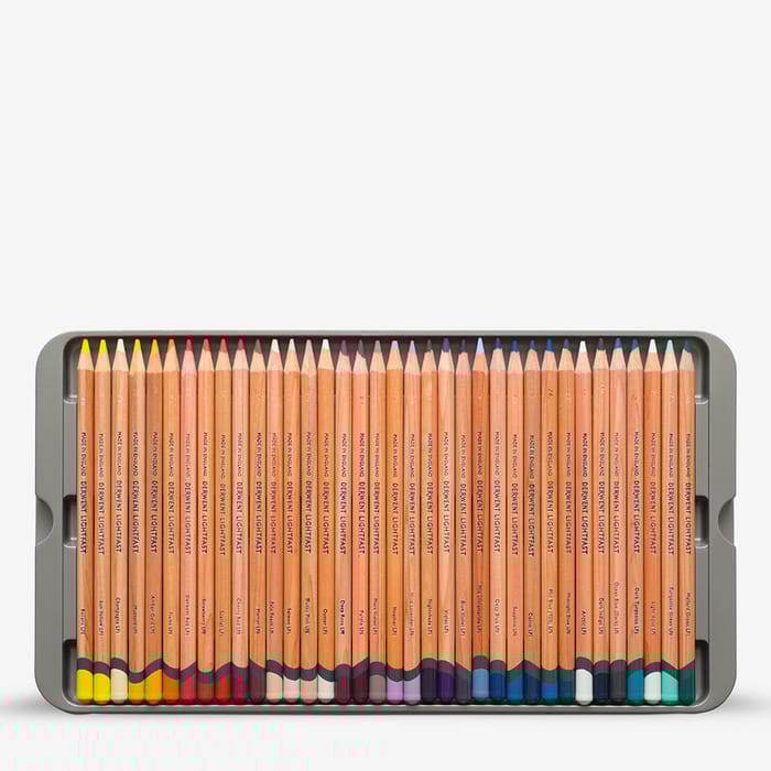 Набір олівців олійних "Lightfast", 72 кол., метал. коробка, Derwent 5