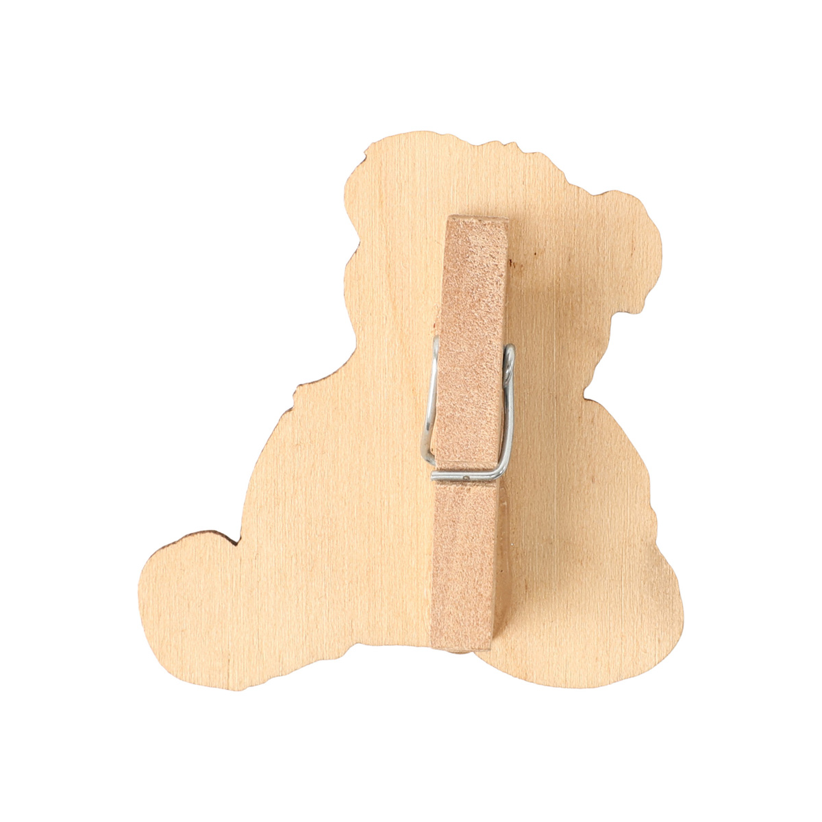 Прищепка декоративная "Мишка с сердцем", 000745 ArtBober 1