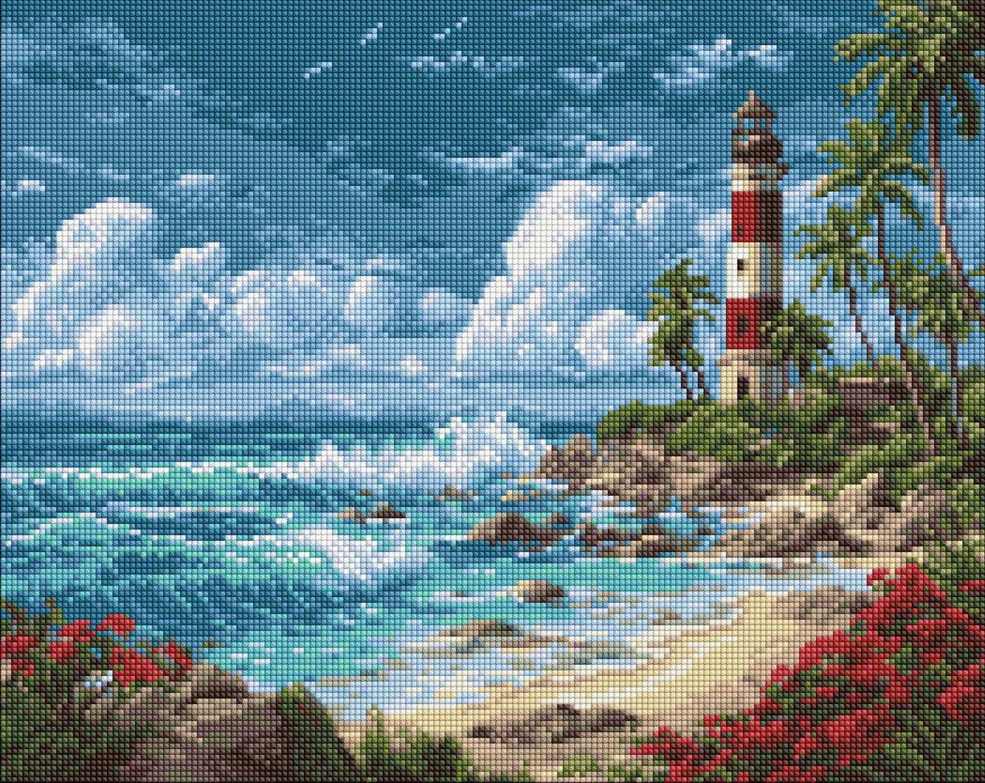 Набор с алмазной мозаикой "Тайна воды" 40*50 см, AMO20262 ТМ "Идейка"