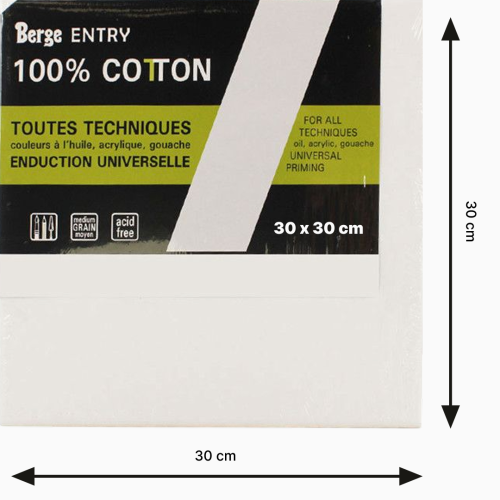 Холст на подрамнике "Berge" Entry 30*30 см, хлопок, C11CM7.222 1