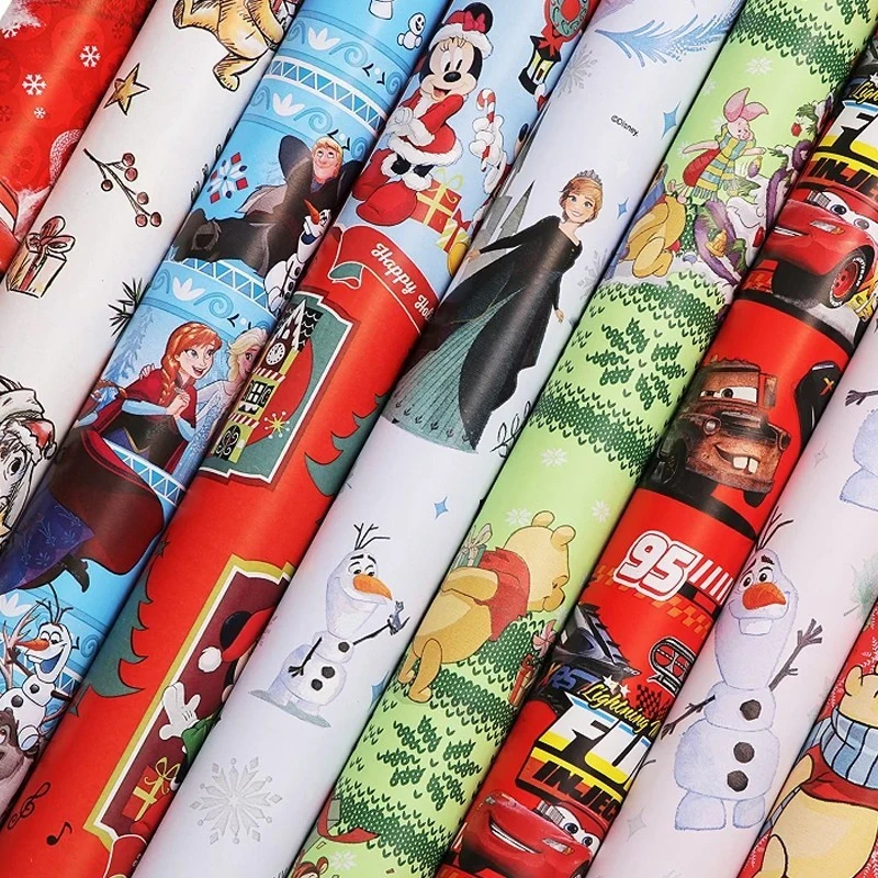 Папір пакувальний 200*70 см Disney Akvarel, GW-15234 1