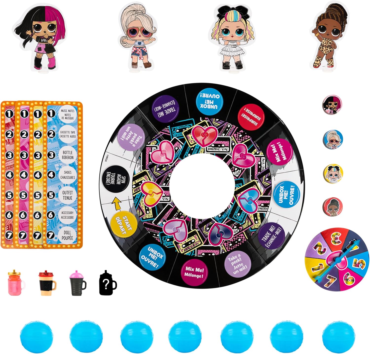 Гра настільна "L.O.L. Surprise" з 4-ма ексклюзивними аксесуарами L.O.L., SM98234/6042059 2