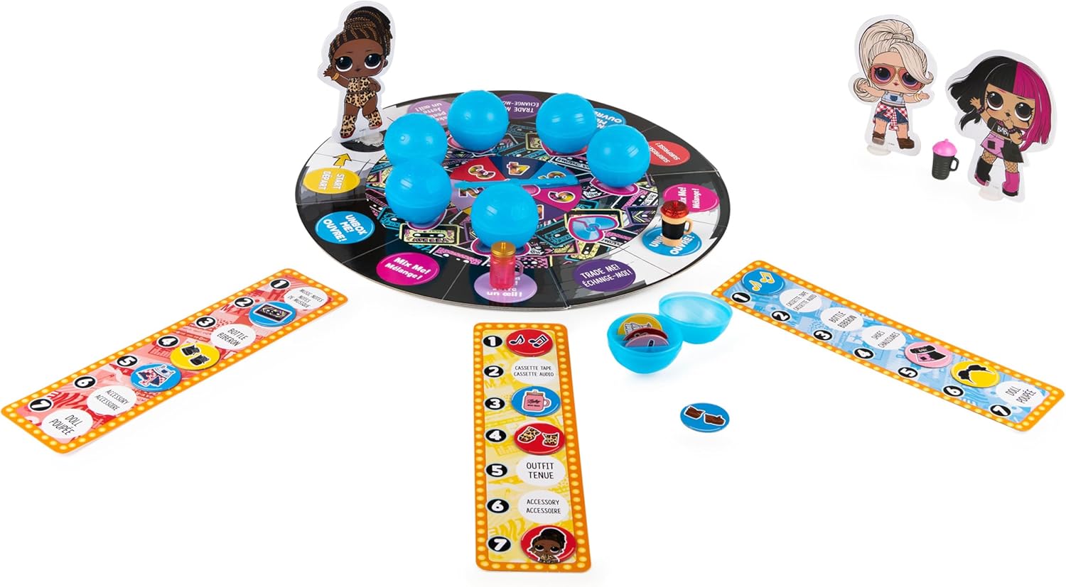 Гра настільна "L.O.L. Surprise" з 4-ма ексклюзивними аксесуарами L.O.L., SM98234/6042059 8