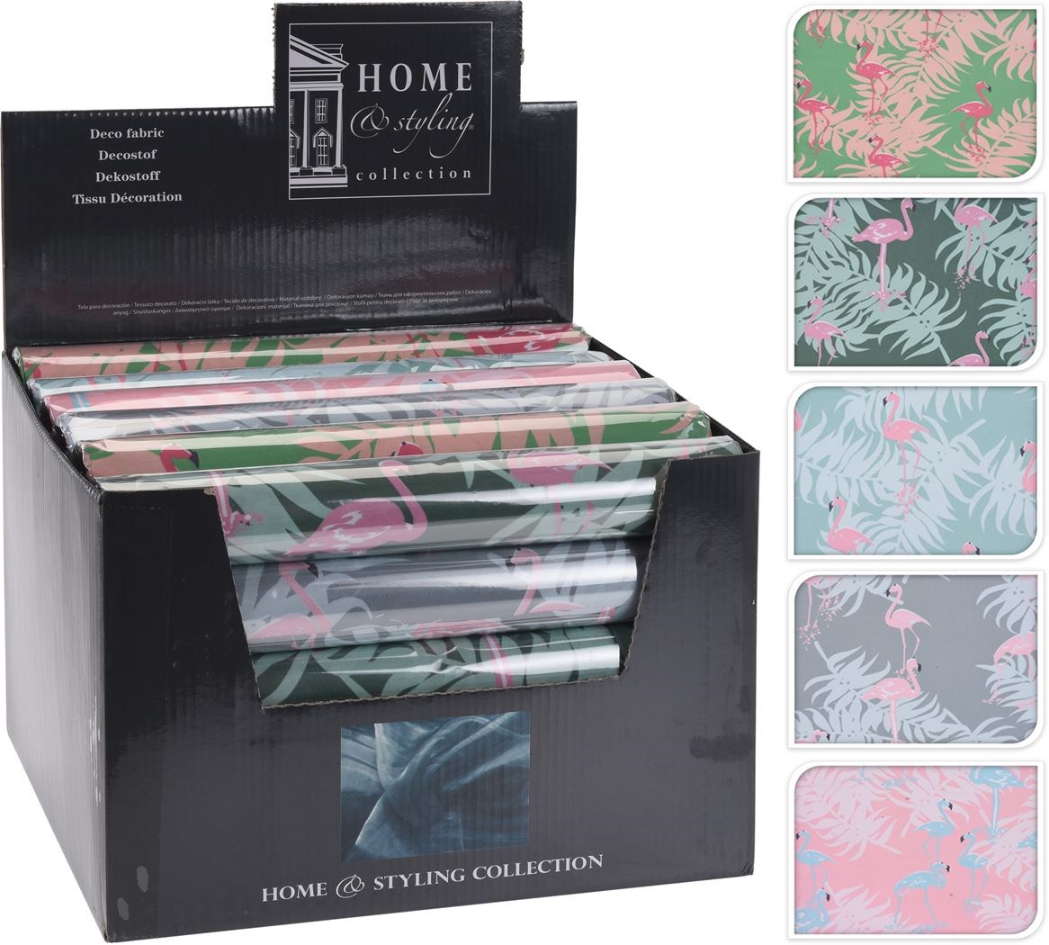 Папір пакувальний "Фламінго" 28*250 см (5 видів в асорт.), 767101010 (60)