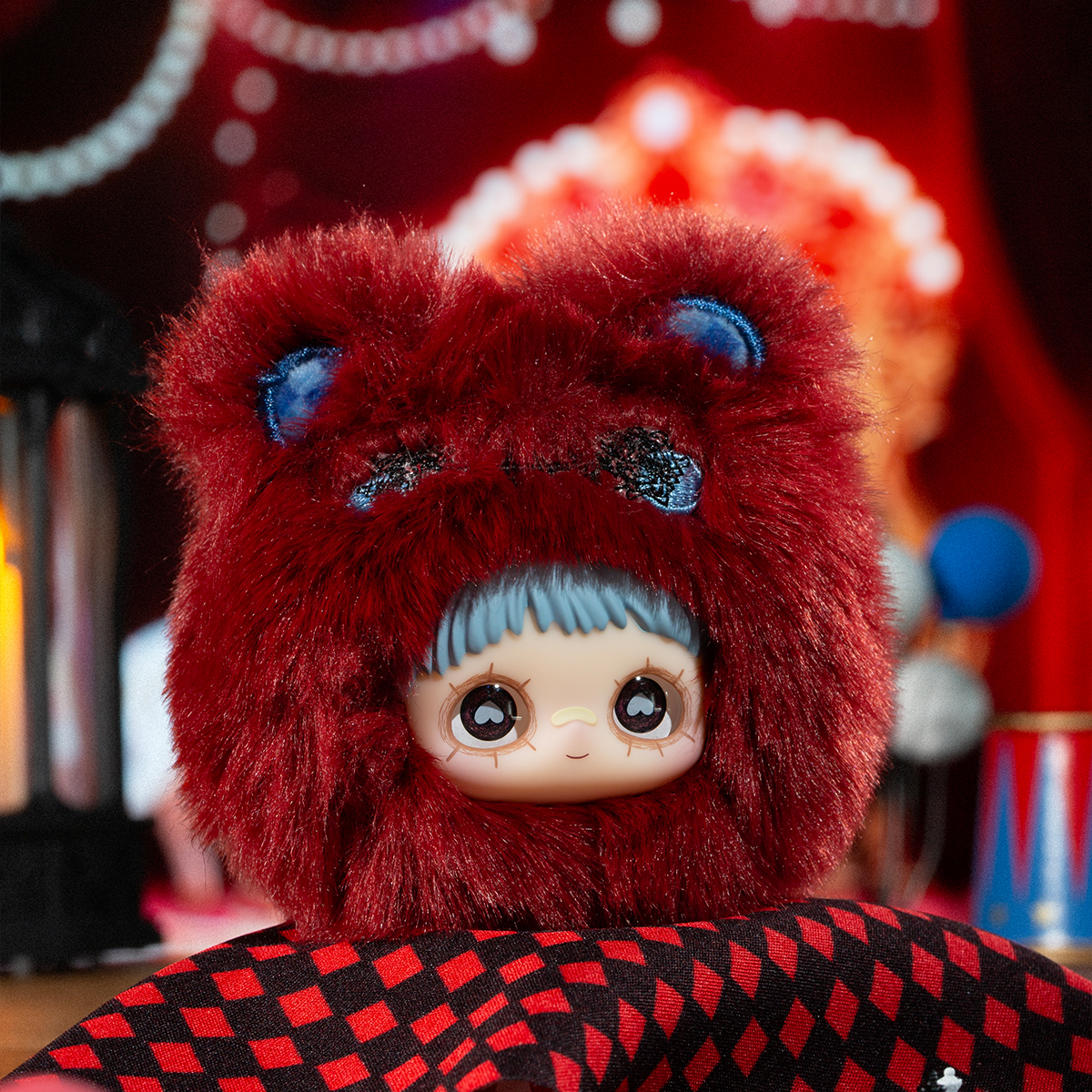 Коллекционная мягкая игрушка с кольцом Pop Top Hi Toy серии "Maymei" - Безумный Цирк (в дисп., в асс.), HC029 8