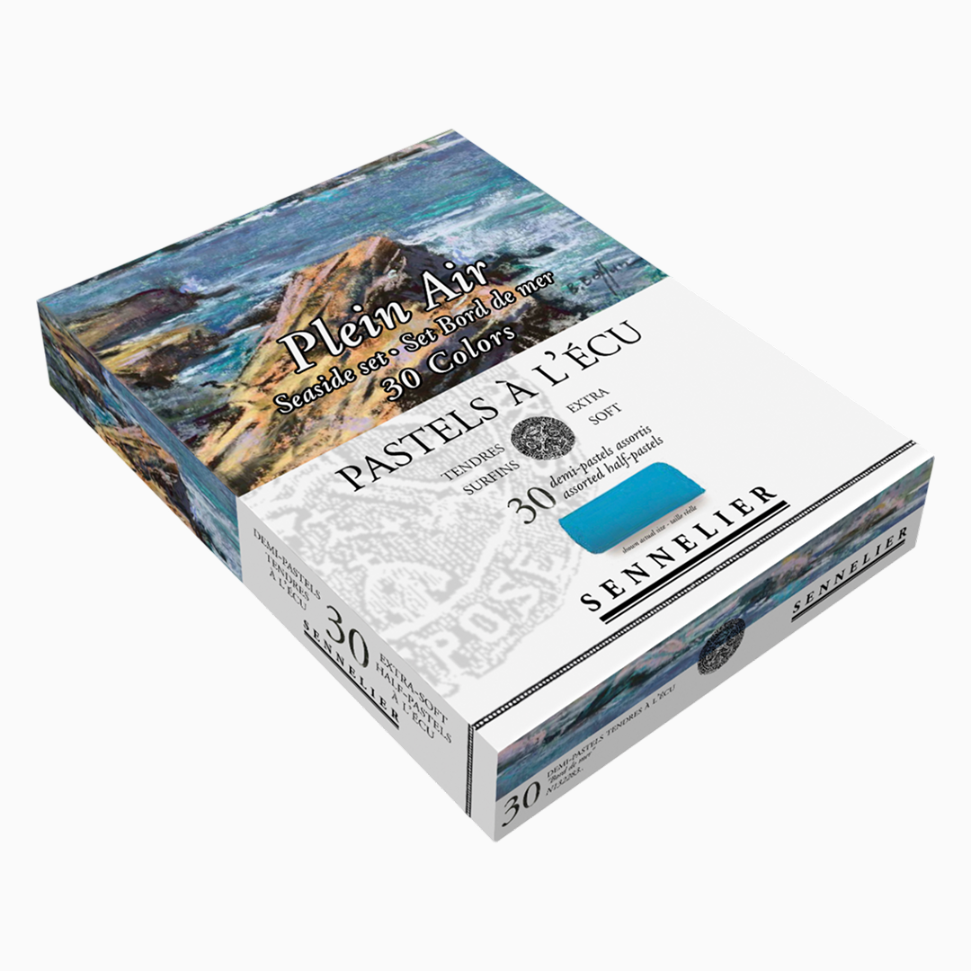 Набір сухої пастелі "Sennelier" Seaside (Морський берег), 30 1/2 кольору, картон, N132283