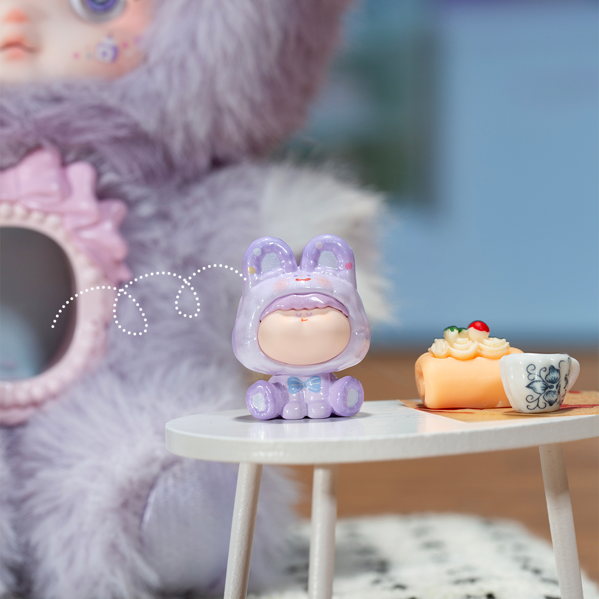 Коллекционная мягкая игрушка с кольцом Pop Top Hi Toy Серии "Nommi" - Солодусики (в дисп., в асс.), HC020 2