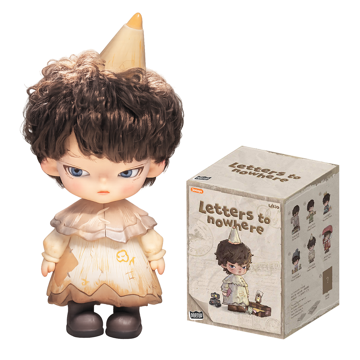 Колекційна фігурка POP TOP JOTOYS серії "Ukio" - ЛИСТИ В НІКУДИ (у дисп., в ас.), JO-2025042