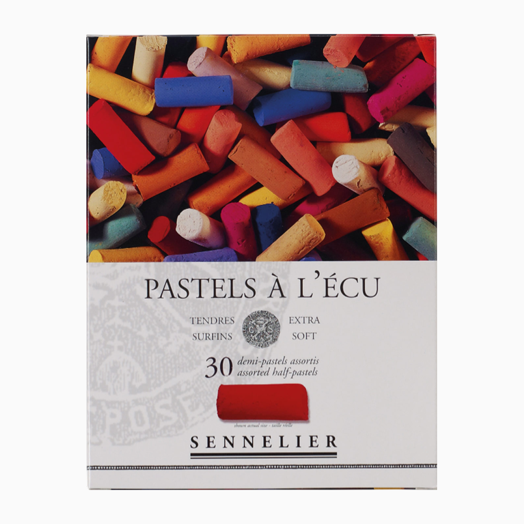 Набір сухої пастелі "Sennelier" Golden Ecu (Золотой екю), 30 1/2 кольору, картон, N132285