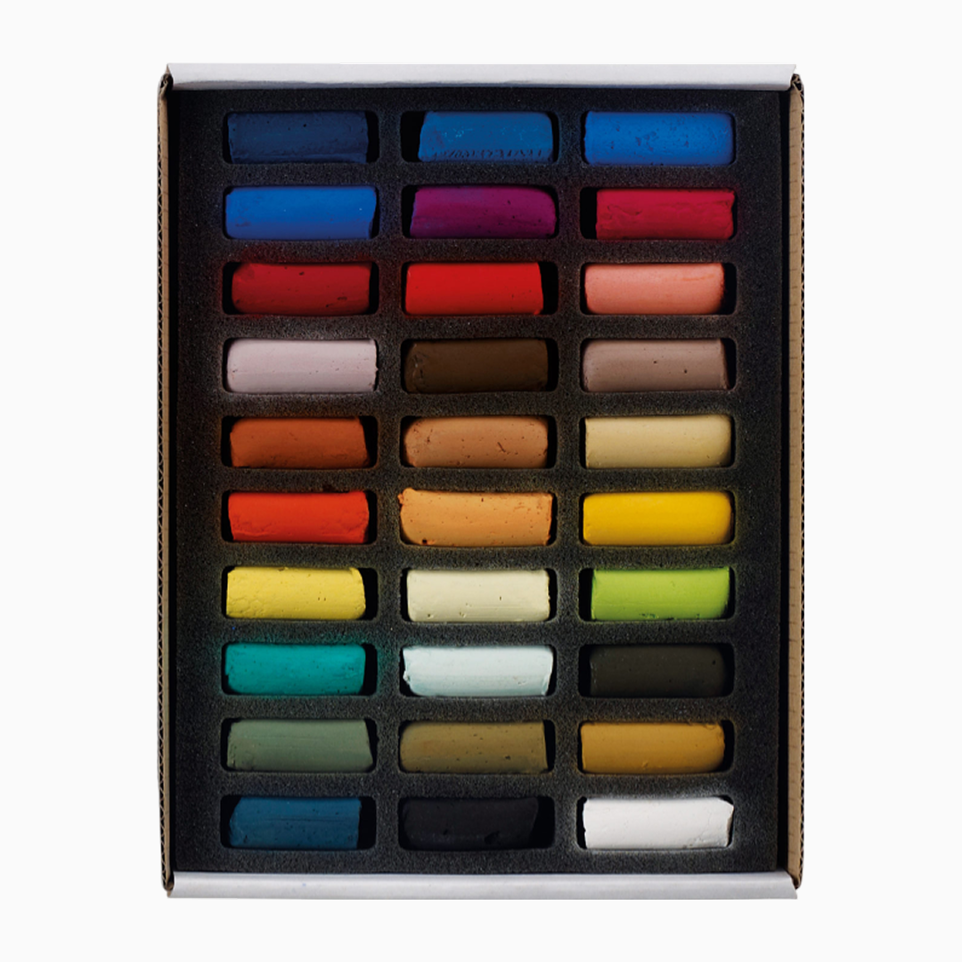 Набір сухої пастелі "Sennelier" Golden Ecu (Золотой екю), 30 1/2 кольору, картон, N132285 1