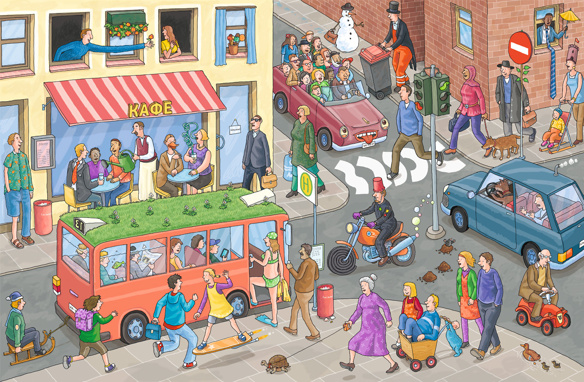 Книга "Альґримм А. Нісенітниці. Віммельбух" (у) (5774) 3