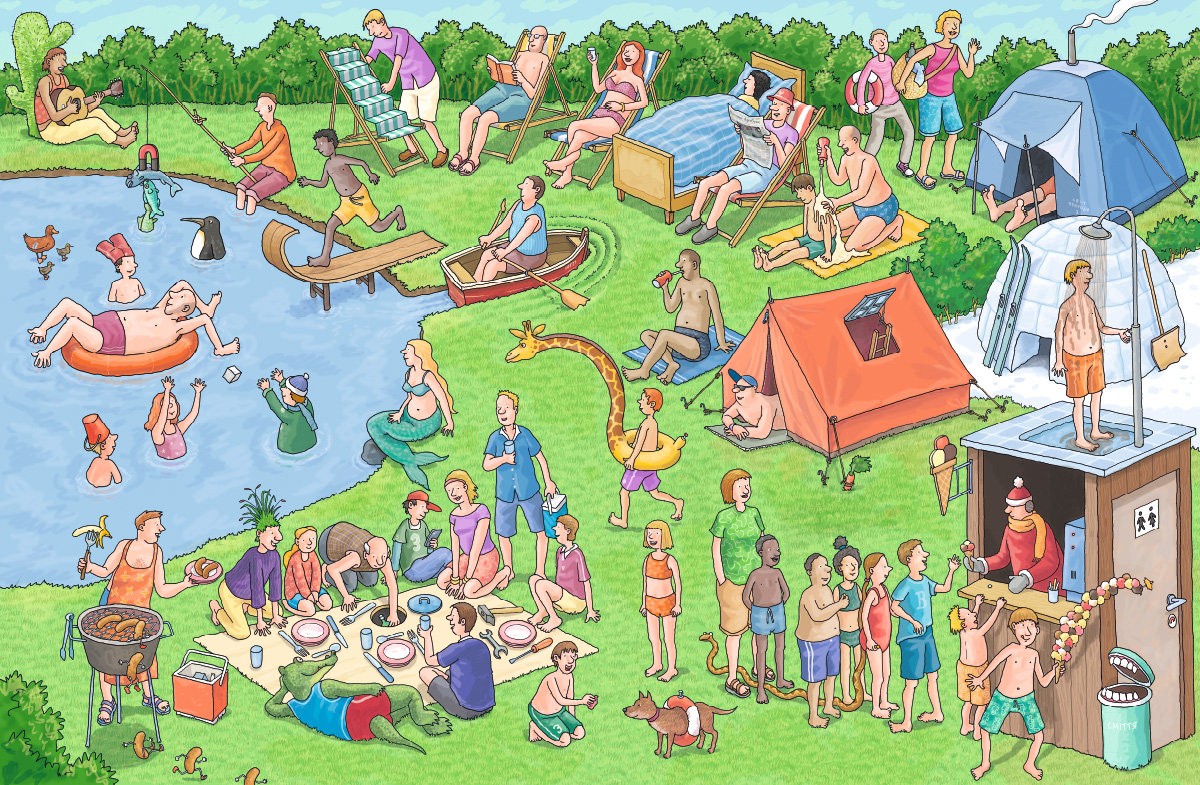 Книга "Альґримм А. Нісенітниці. Віммельбух" (у) (5774) 5