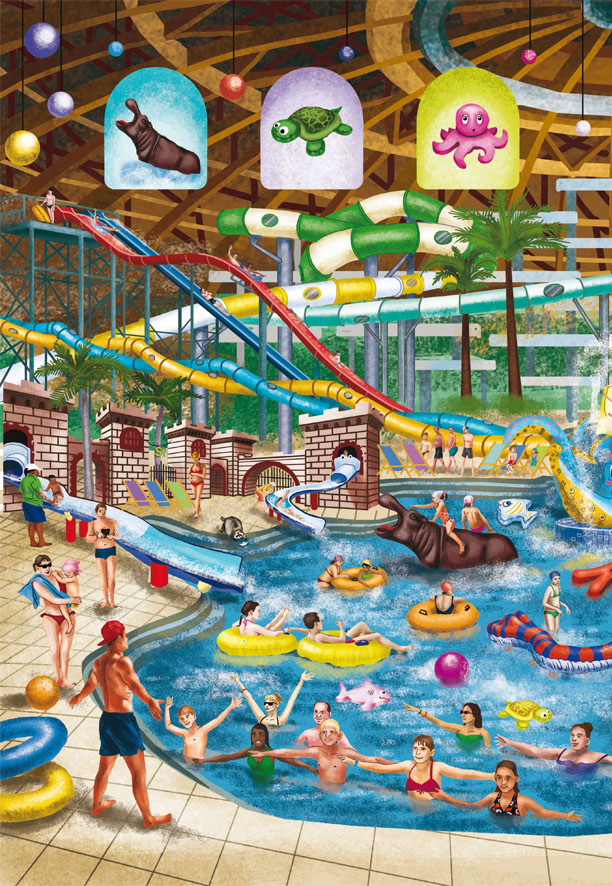 Книга-картонка "Супервіммельбух. Секретні віконця. Місто" (у) (1176) 4