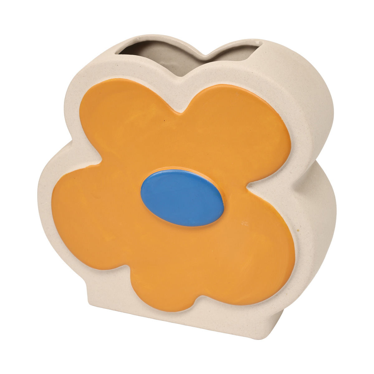 Ваза "Stella Flower", белая, h 16 см