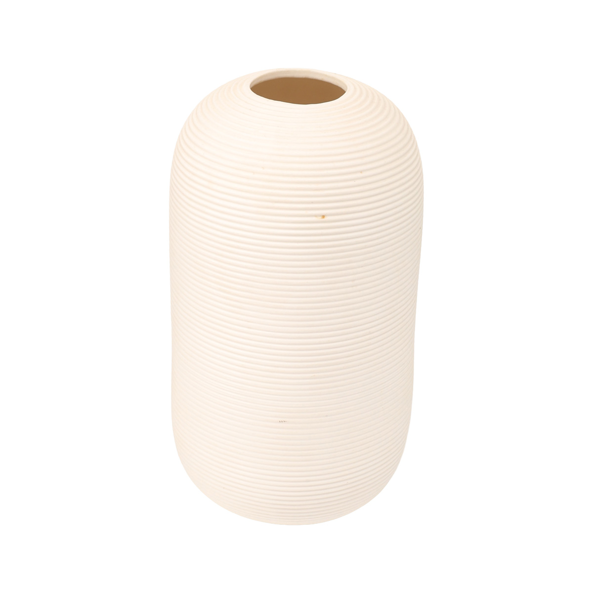 Ваза керамическая "Мурен", белая, h 14,5 см