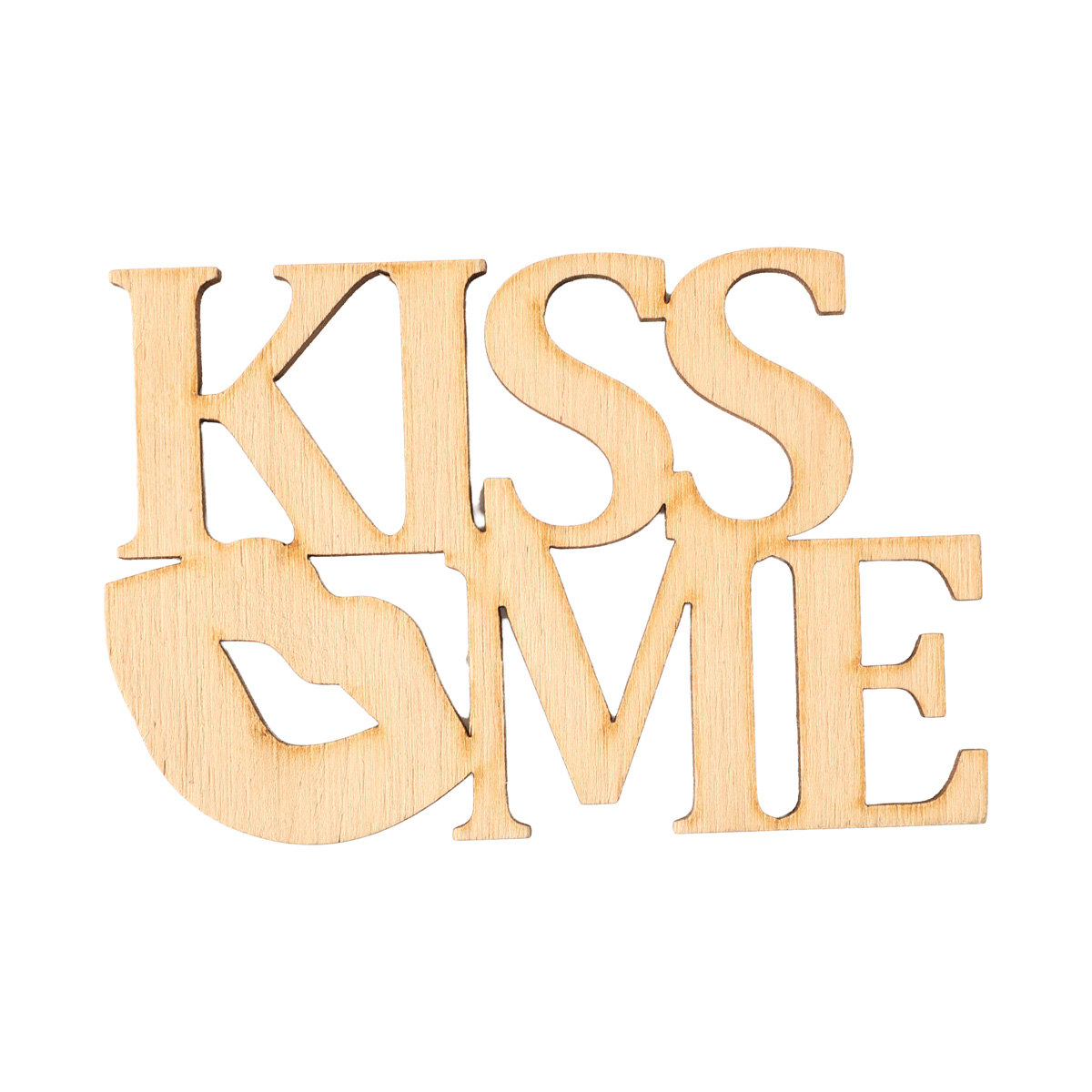 Заготівка дерев’яна Kiss Me Поцілунок, МС18