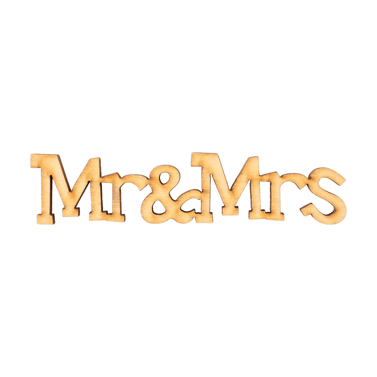 Заготовка деревянная Mr&Mrs, МС142