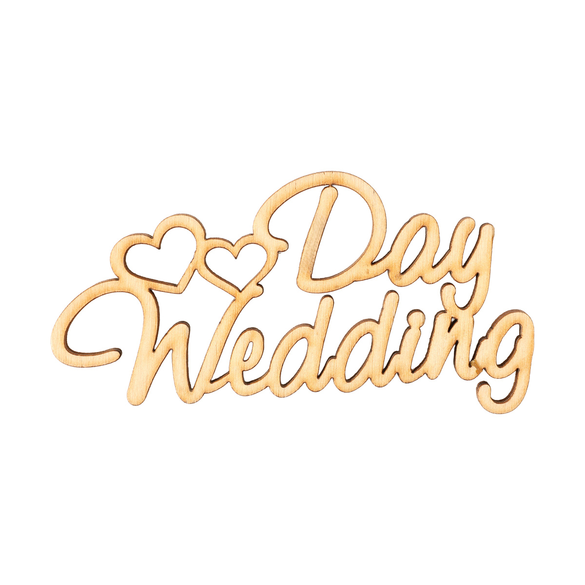 Заготовка деревянная Wedding Day, МС145