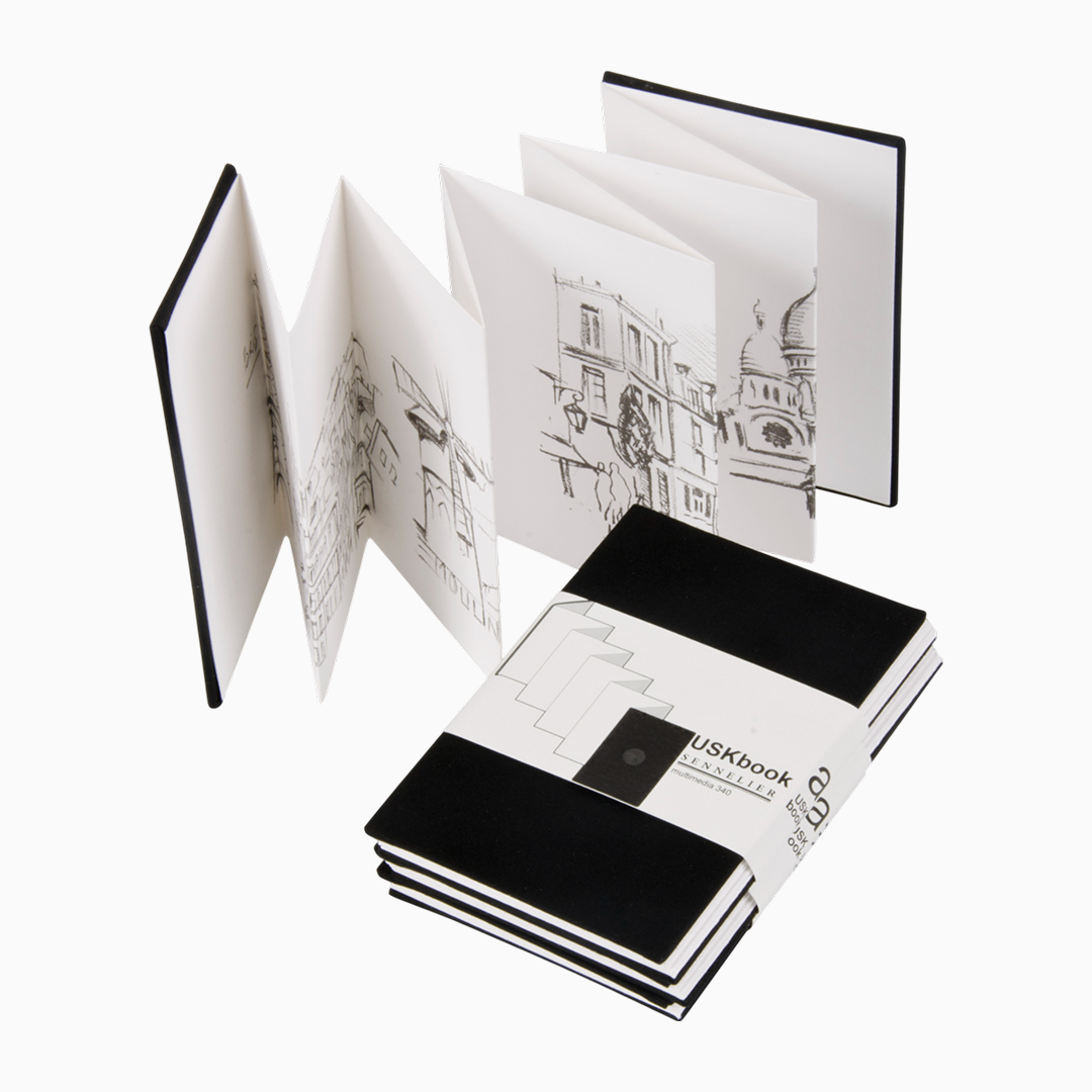 Альбом для міських малюнків "Sennelier" акварель, 340 г/м, 10*15 см, N138120.01