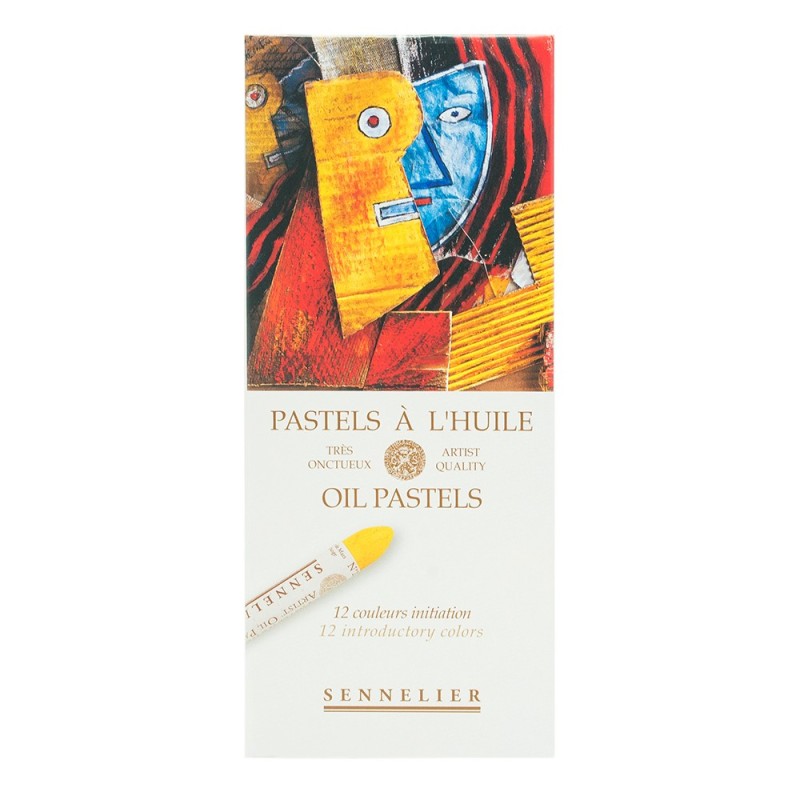Набір олійної пастелі "Sennelier" Initiation, 12 кольорів, картон, N132520.120