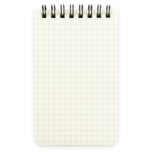 Блокнот тактичний, водостійкий, 125*75 мм, 120 г/м2, 48 арк., Smiltainis 2