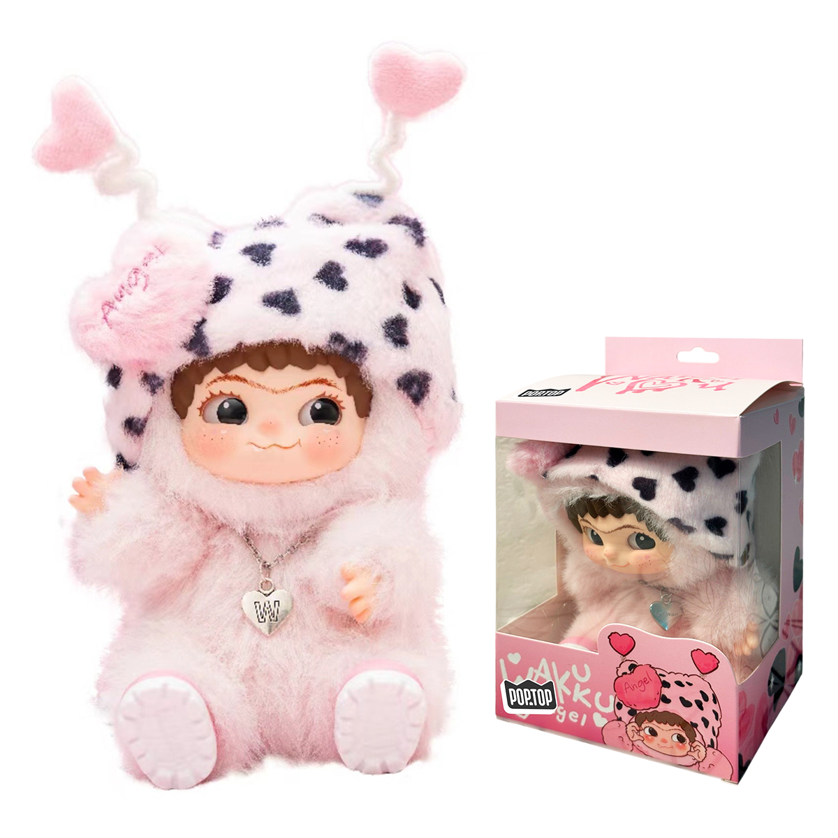 Мягкая игрушка лимитированная Pop Top Letsvan серии "Wakuku" - Ангел, 17WK-07D9