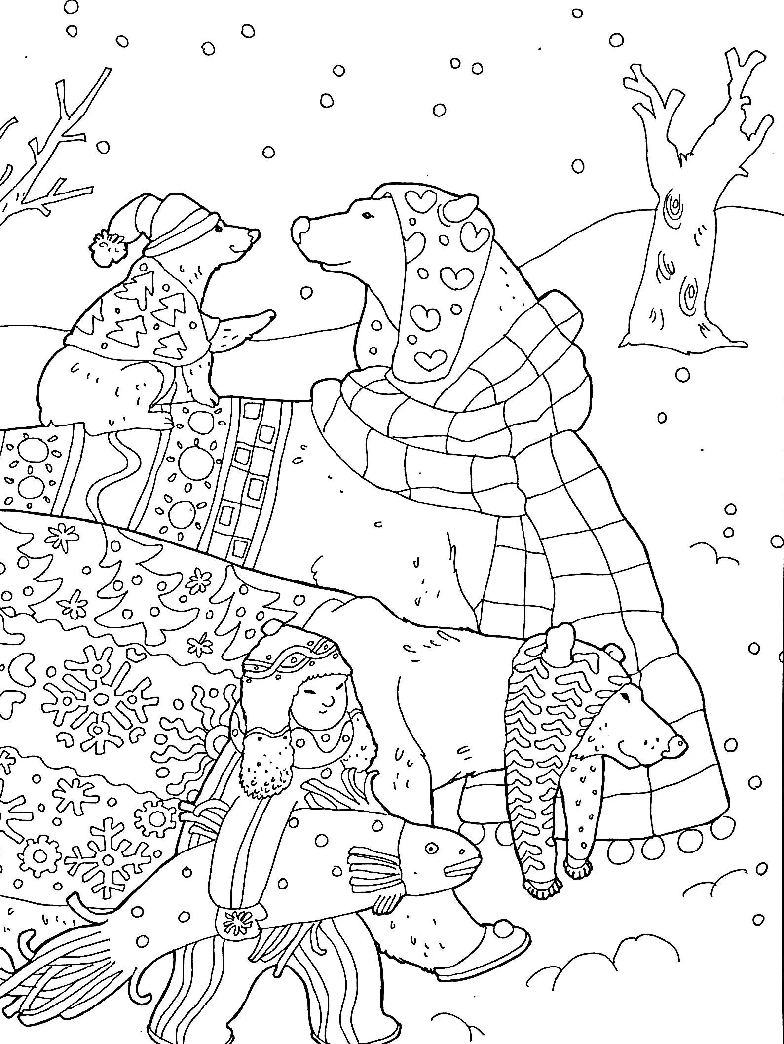 Розмальовка-антистрес "Різдвяна казка" (у) (3670) 11