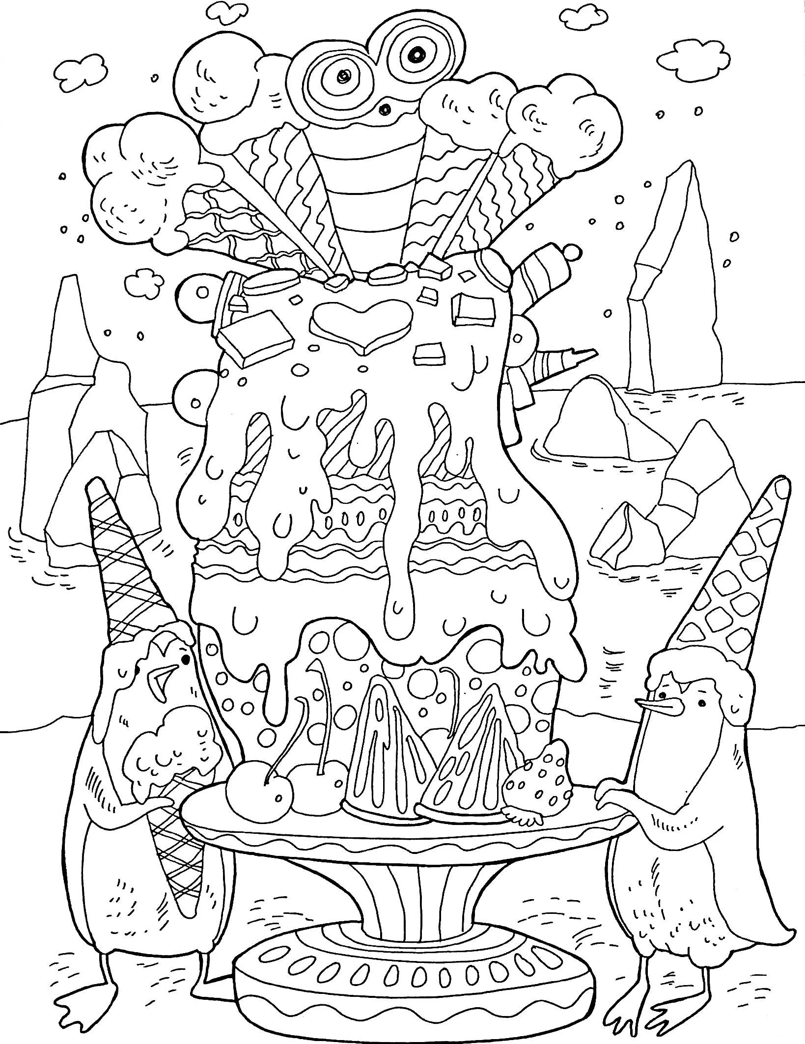 Розмальовка-антистрес "Різдвяна казка" (у) (3670) 13