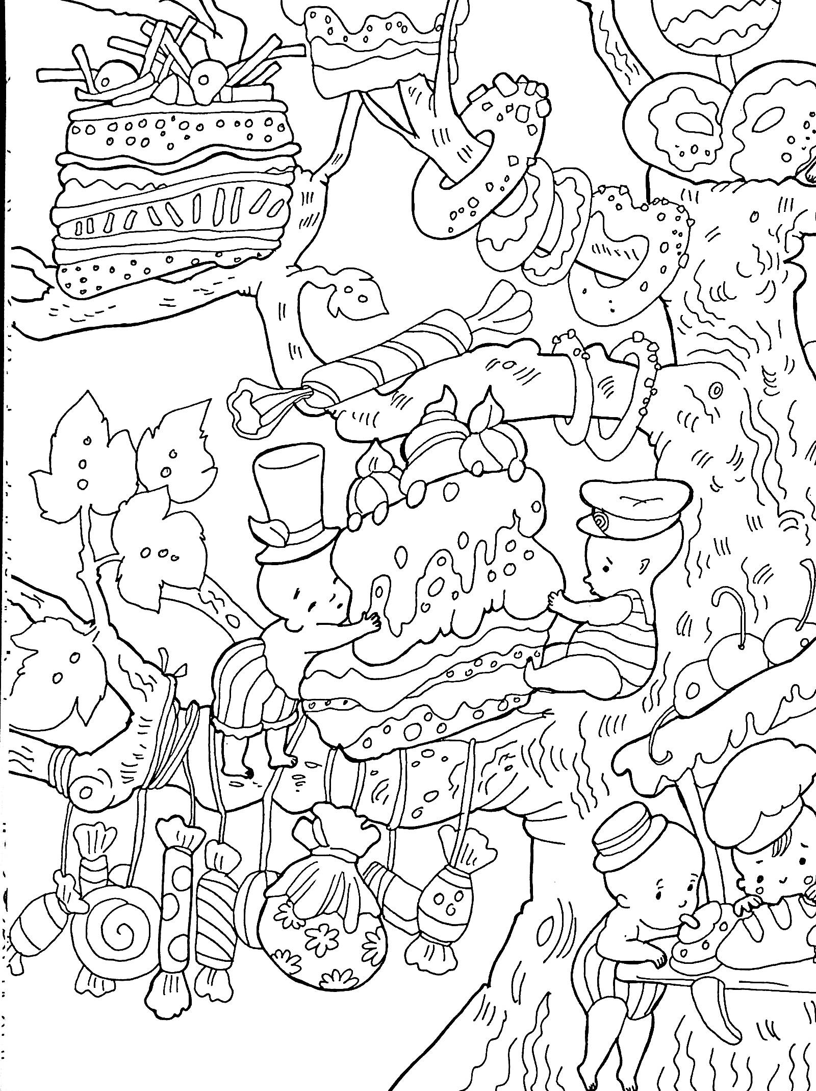 Розмальовка-антистрес "Дивовижний садок" (у) (3663) 4