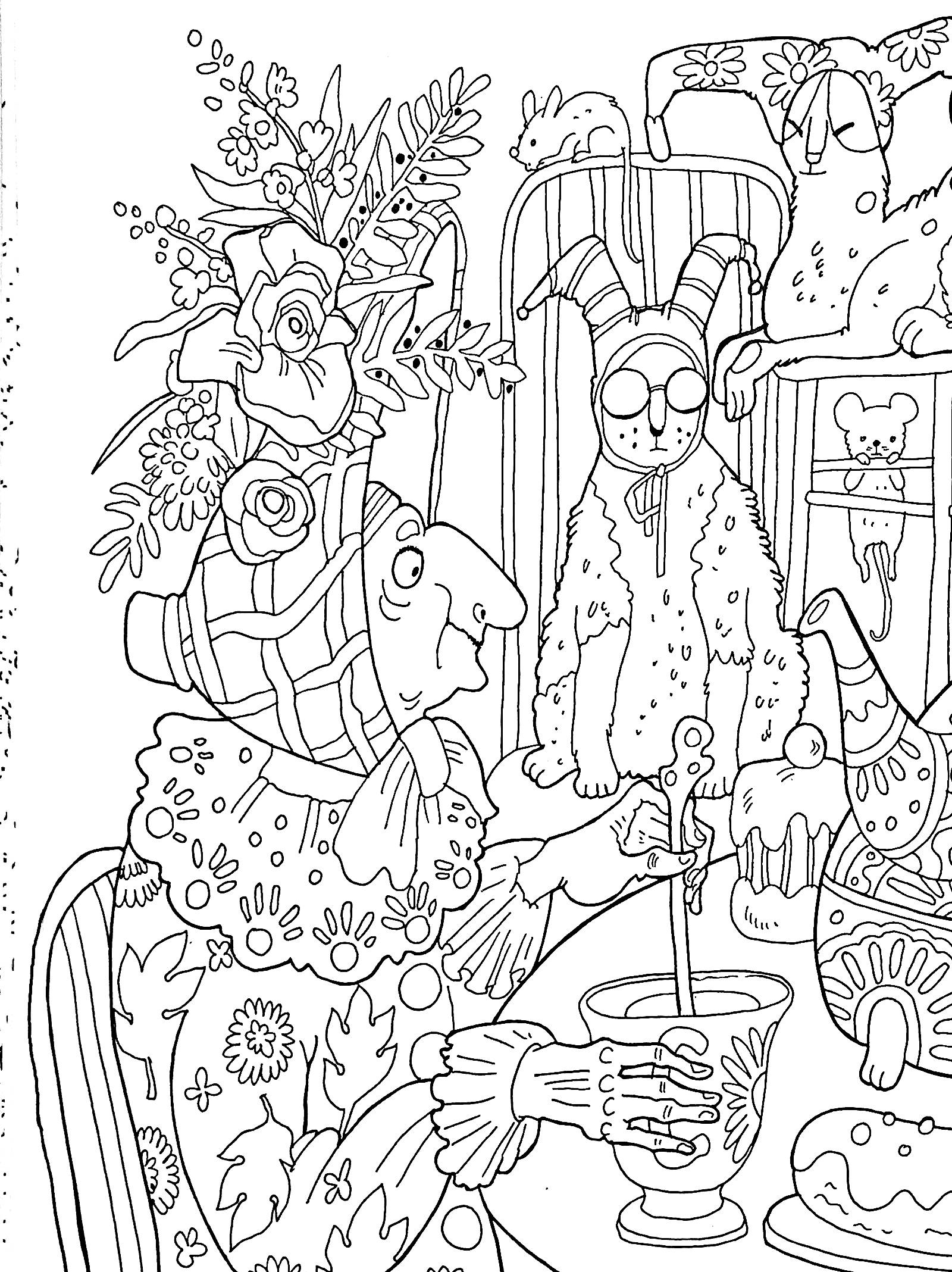 Розмальовка-антистрес "Дивовижний садок" (у) (3663) 12