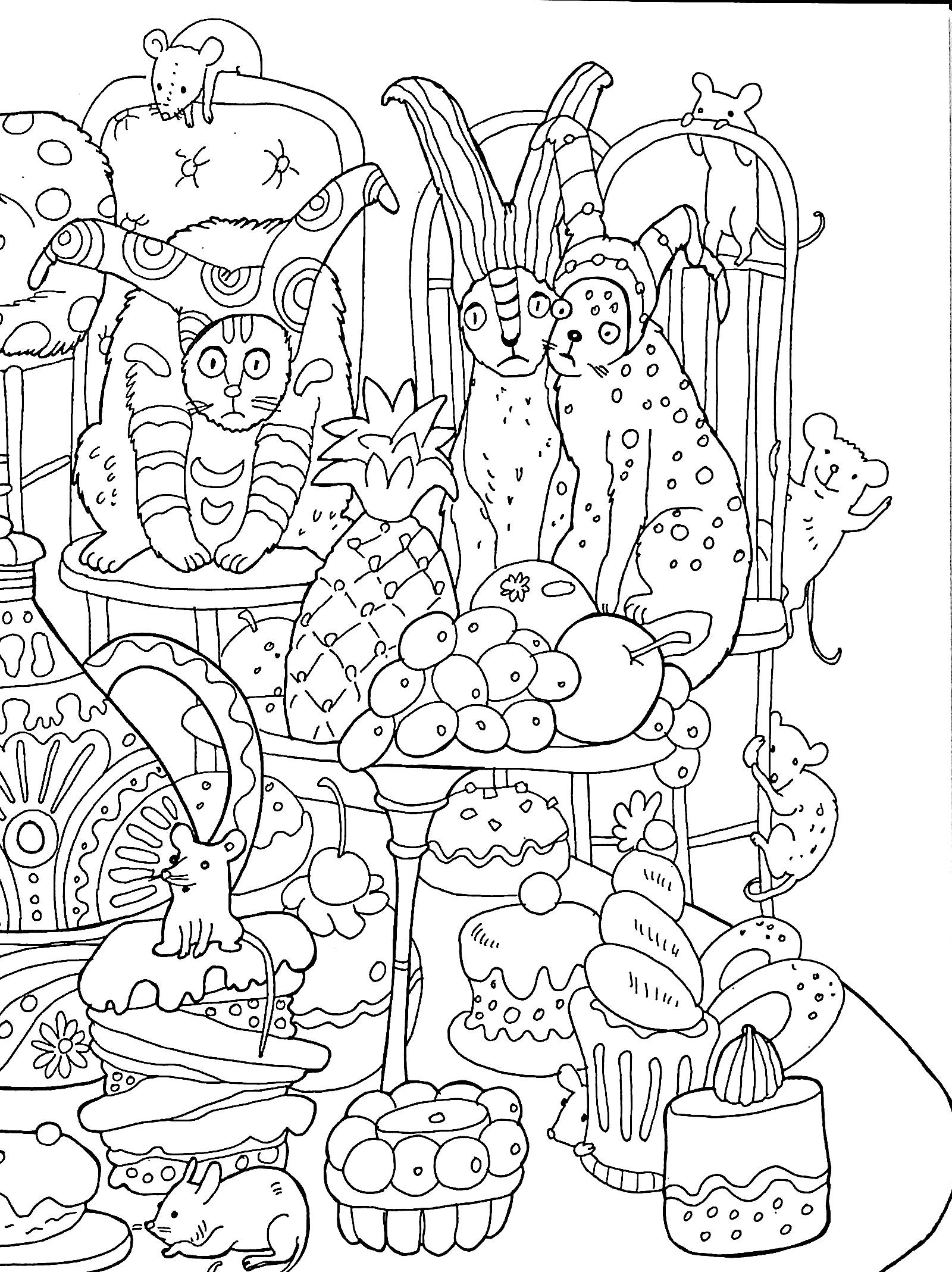 Розмальовка-антистрес "Дивовижний садок" (у) (3663) 13