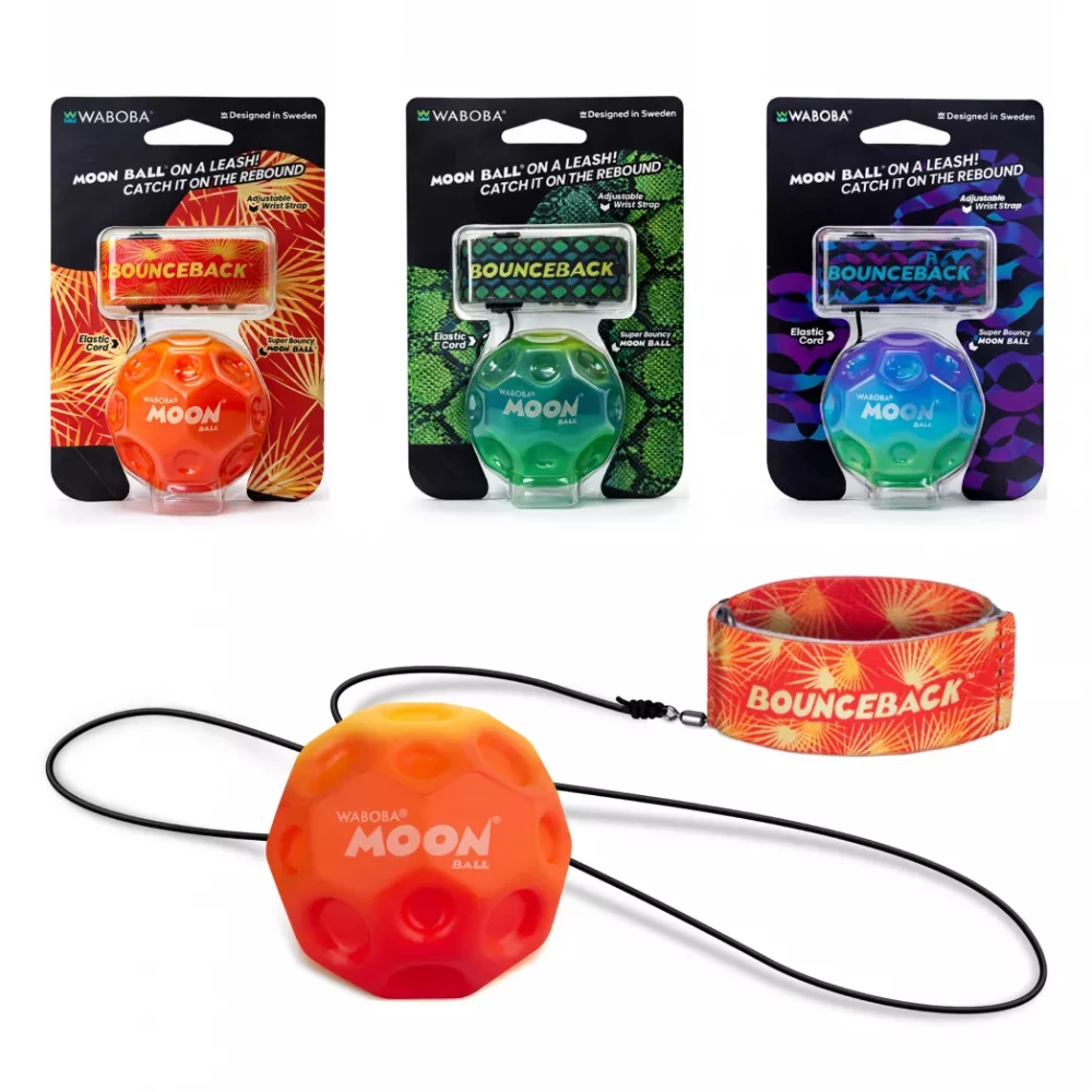 М’яч-стрибун на резинці Moon ball "Gradient" WABOBA, 334C04_A