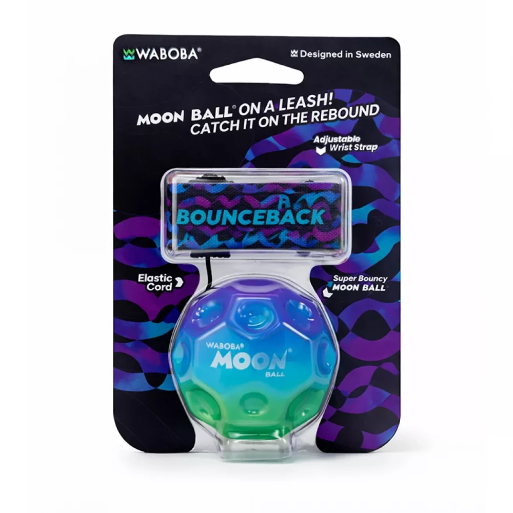 М’яч-стрибун на резинці Moon ball "Gradient" WABOBA, 334C04_A 1
