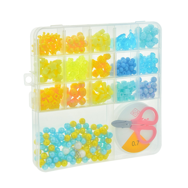Набор для творчества с бисером, 2 вида, микс, PL-15/01/02 1