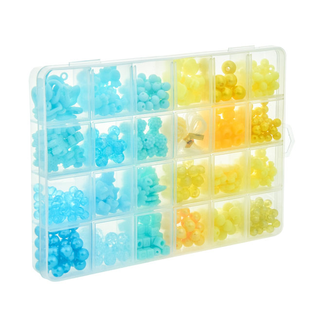 Набор для творчества с бисером, 2 вида, микс, PL-15/01/04 2