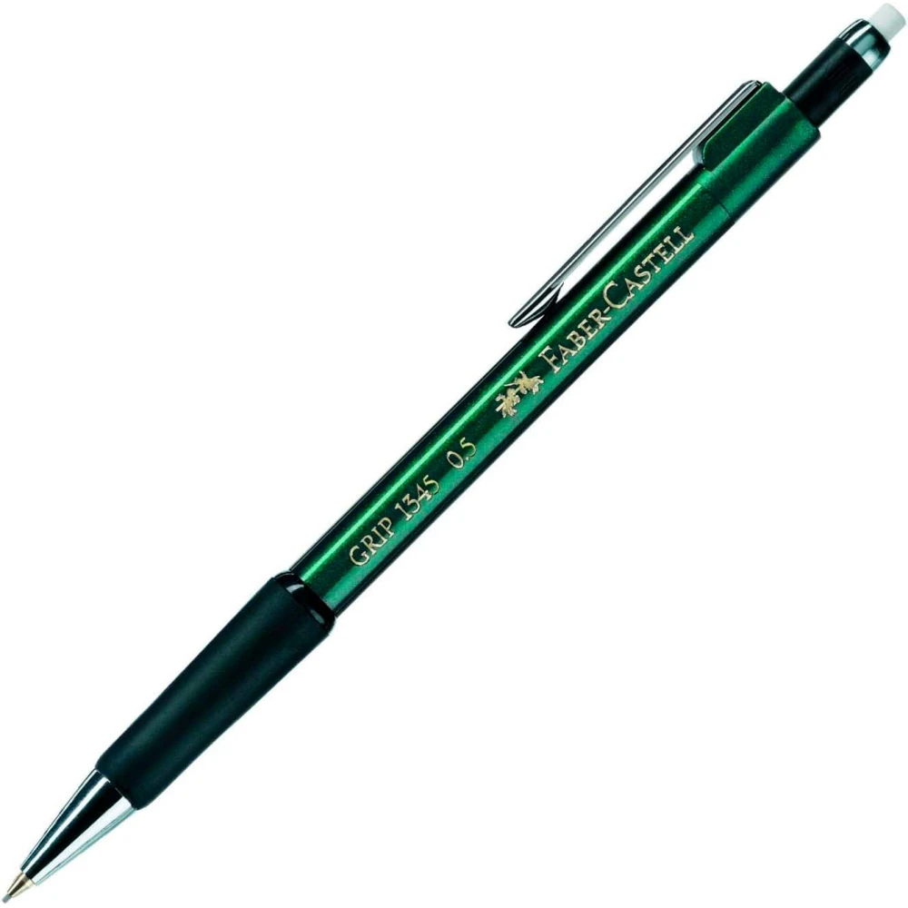 Олівець механічний 0,5 мм Grip зелений, 1345, 134563 Faber-Castell