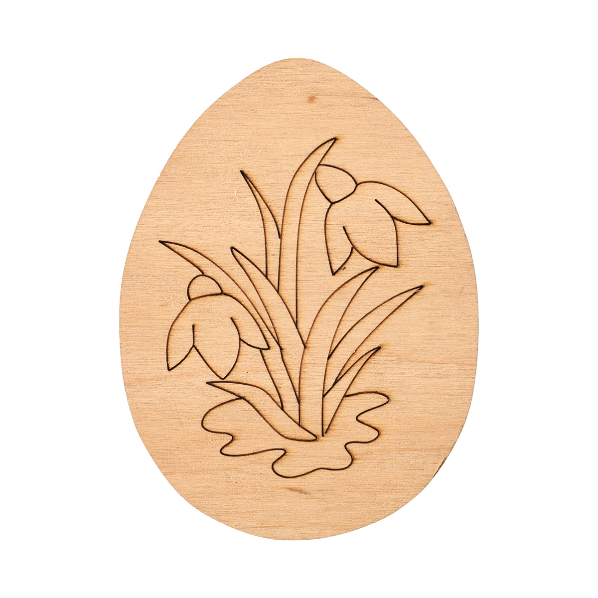 Заготівка дерев’яна Писанка №6, 2-127