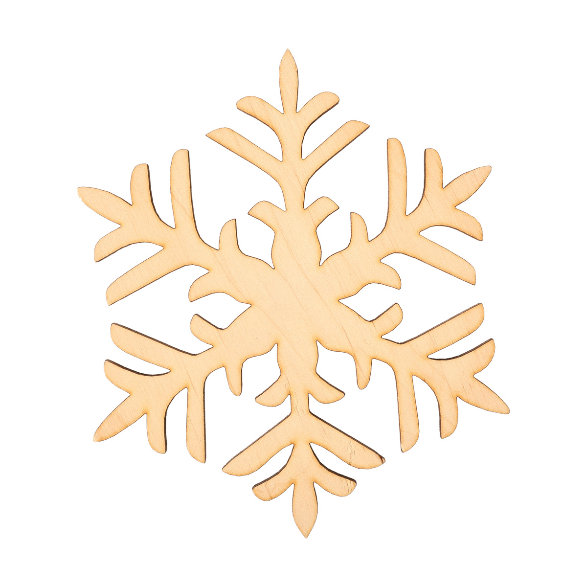 Заготовка деревянна "Снежинка 3 большая", NY118