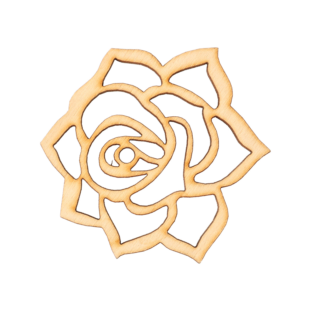 Заготовка деревянная "Цветик 7 маленький", LTB 007-3