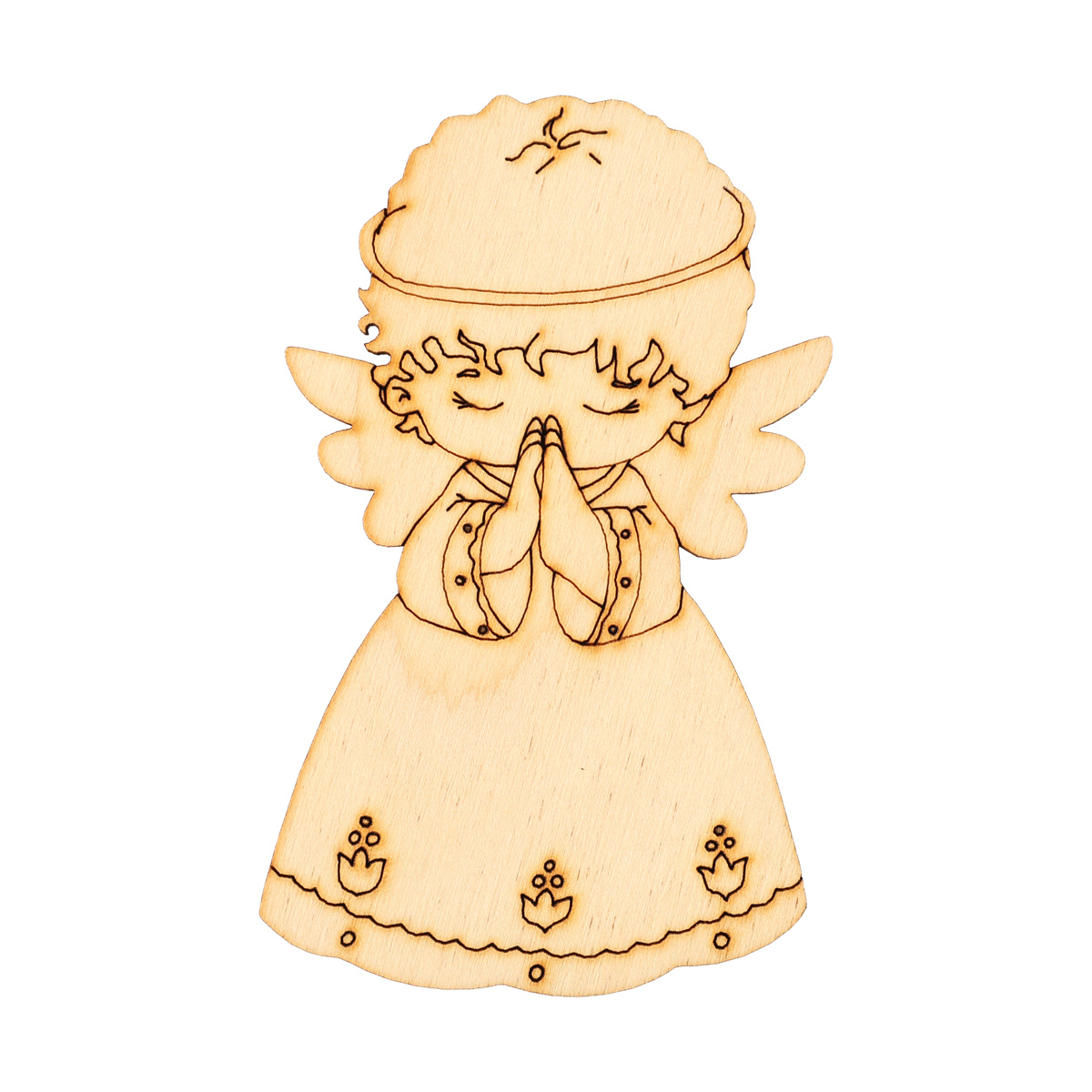 Заготовка деревянная "Ангелочек", VD044