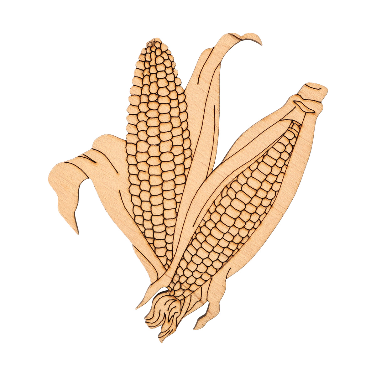 Заготовка магнита деревянная "Царица полей", FT032