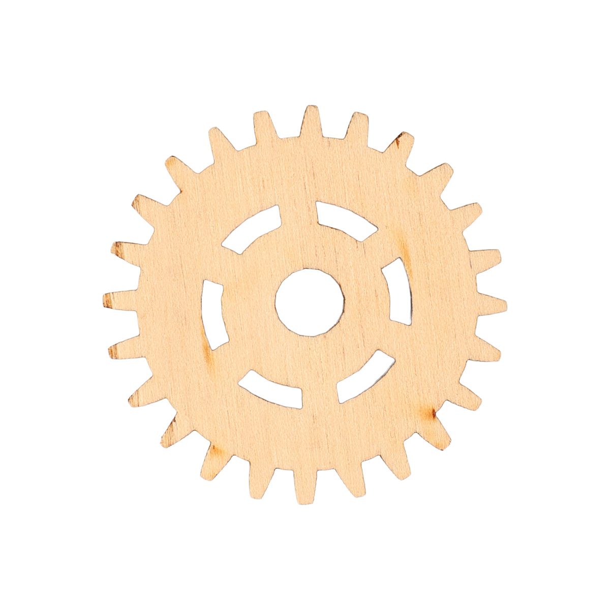 Заготовка деревянна "Шестеренка 1" маленькая, DZ050-3
