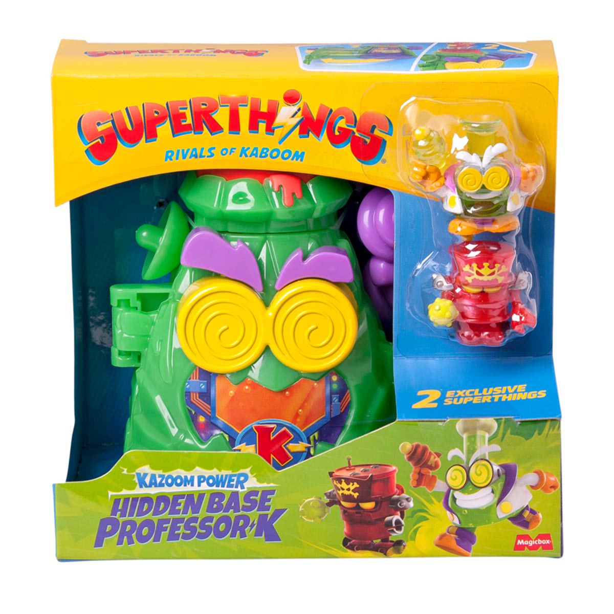 Ігровий набір SUPERTHINGS серії "Kazoom Power" - Прихована База Професора К, PSTSP112IN250