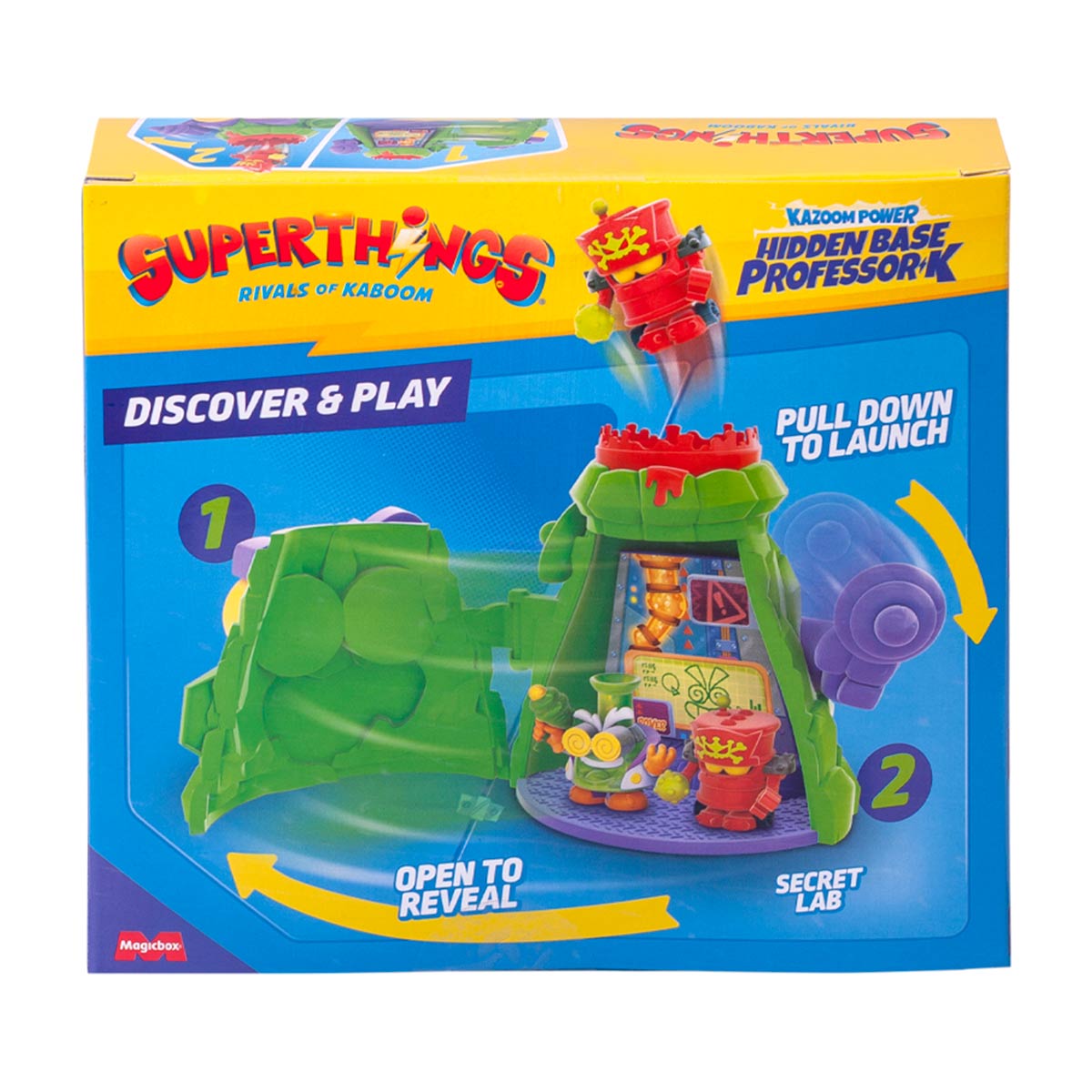 Ігровий набір SUPERTHINGS серії "Kazoom Power" - Прихована База Професора К, PSTSP112IN250 5
