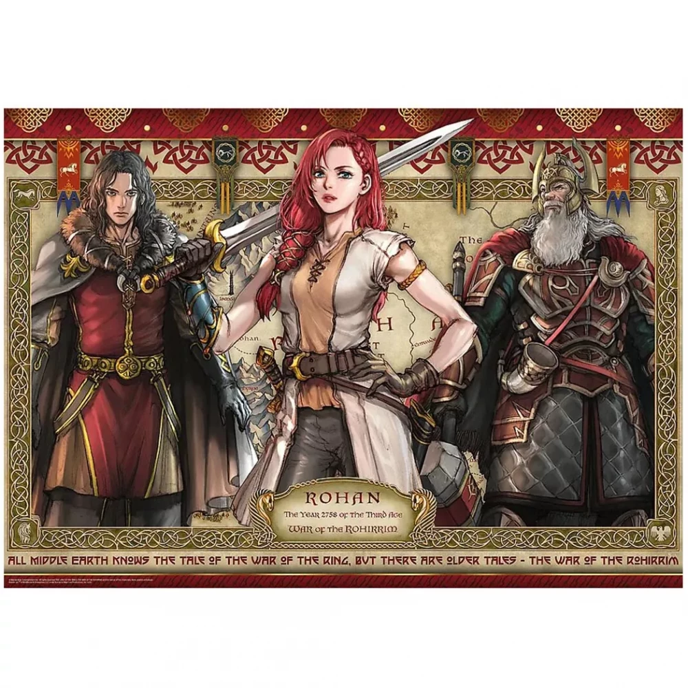 Пазлы "1000" - Обладатель колец: Война Рохиррим, Trefl, 10937 1