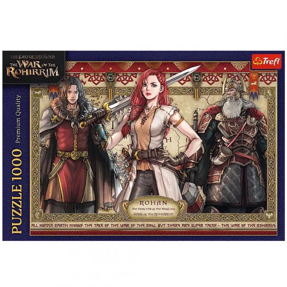 Пазлы "1000" - Обладатель колец: Война Рохиррим, Trefl, 10937 2