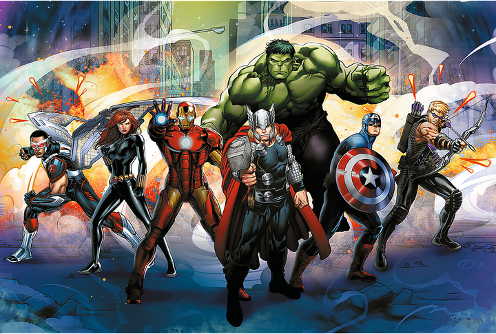 Пазли "160" - Marvel, Суперсили, Trefl, 15428 1