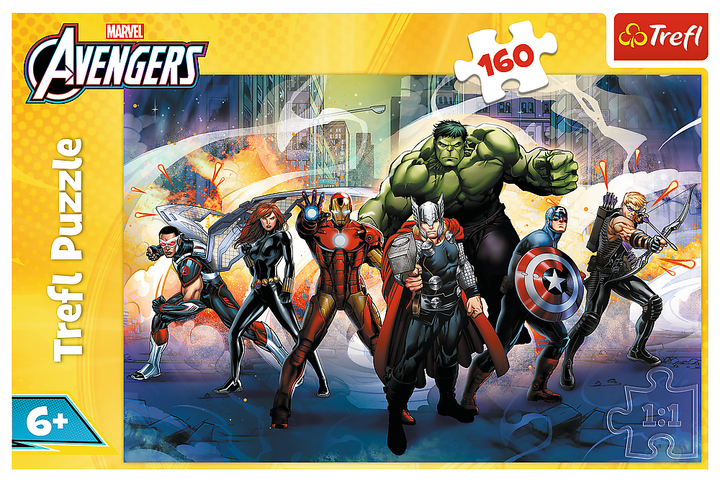 Пазли "160" - Marvel, Суперсили, Trefl, 15428 2