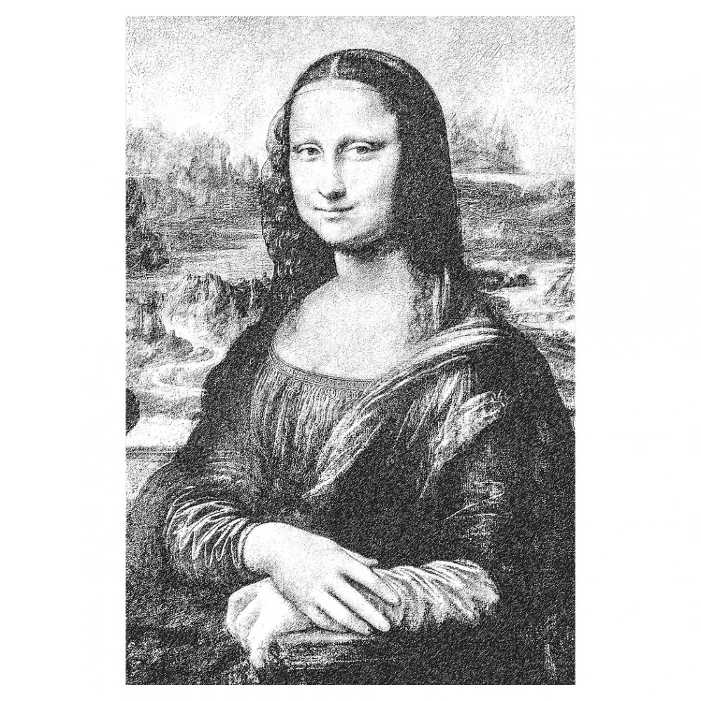 Пазли "500 Art" - Мона Ліза, Trefl, 37541 3