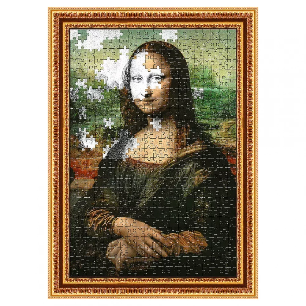 Пазли "500 Art" - Мона Ліза, Trefl, 37541 4